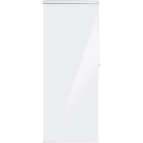 Store de Baignoire, 80x240cm, Rideau de Douche Hydrofuge, Anti-éclaboussures, différentes Tailles, Transparent (1/5)