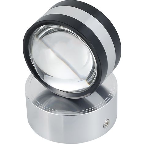 Applique murale LED en aluminium au design moderne, luminaire décoratif d'intérieur et d'extérieur, idéal pour une table , 6W (1/5)