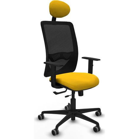 Bürostuhl piqueras y crespo Zulema schwarz hochwertige Schaumstoff (1/2)