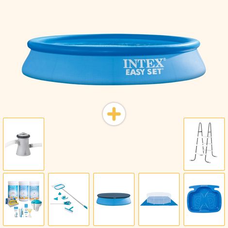 Intex Piscine Easy Set Ronde - 305x61 cm - 8-pièces S20316 (1/5)