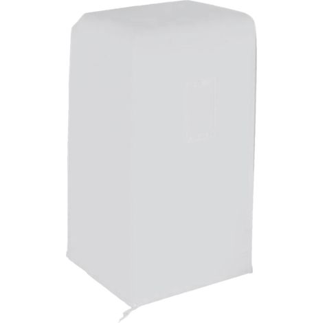 Housse de climatiseur - Housse de climatiseur d'extérieur résistante à la poussière AC  Housse de capot AC en tissu Oxford avec corde télescopique pour utilisation (1/5)