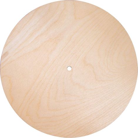 Rayher 69239505-Pannello Rotondo FSC Mix Credit, Diametro 25 cm, Colore Naturale, Foro Ø 7,6 mm, Spessore 6 mm, Confezione da 1 Pezzo, Legno (1/5)