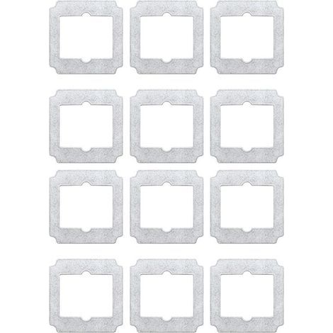 12 Tampons de Nettoyage pour Robot Nettoyeur de Vitres pour WINBOT, Chiffon de Nettoyage pour Robot pour WINBOT W-CC02-0012 (1/5)