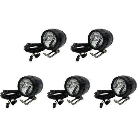 5X 6V-80V 24V 36V 48V 60V Universel Compatible 3W 100LUX VéLo VéLo ÉLectrique VéLo ÉLectrique Phare LumièRe Phare Lampe (1/5)