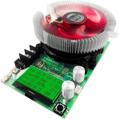 Elektronisches Ladegerät (150 W, 200 V, 20 A), digitaler Lasttester mit LCD-Display, elektronische Einstellung, Messung konstanter Last