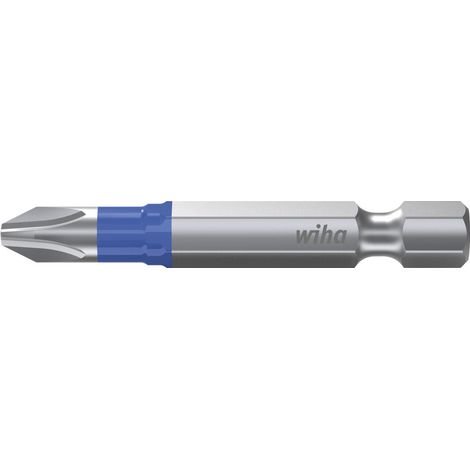 Wiha Jeu d'embouts T 50 mm Phillips (PH3) 5 pcs 1/4" E6,3 dans un coffret (41639)