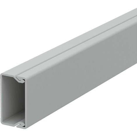 OBO Bettermann Vertr Wand+Deckenkanal m.Obert. 20x35mm,PVC WDK20035GR 2 Stk