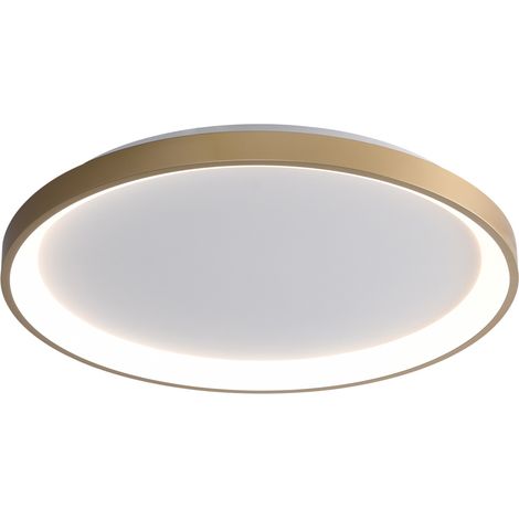 Plafoniera LED moderna 40W oro Ø48 CCT IP20 Italux (1/2)