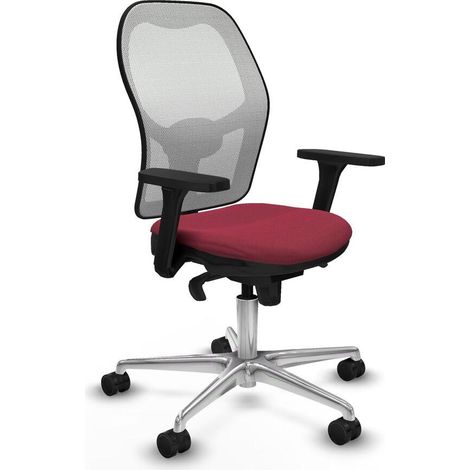 Piqueras y Crespo Jorquera Silla de oficina granate (1/3)