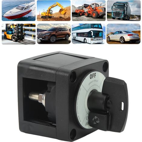 300A Batterietrennschalter für Wohnmobile/Yachten Blue Ocean 6004200 AUS-EIN 2 Positionen 2 Anschlüsse mit Schlüssel (M-Serie) (YC102067-BK6004) (1/5)