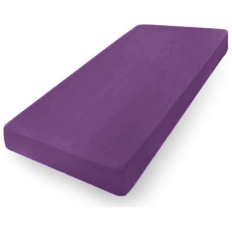 Lenzuolo jersey PREMIUM con elastico 90x200, 100x200x20, viola23, MATEX (1/5)
