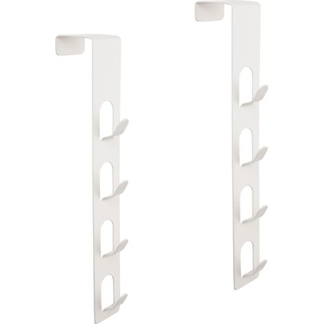 [MAI USATO]Confezione da 2 ganci verticali resistenti a 4 strati per appendere borse, sciarpe, cappelli, chiavi (1/5)