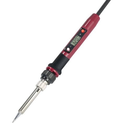 Fer à souder électrique professionnel sans plomb 80 W avec écran LCD et température réglable, mini station de soudage (1/5)