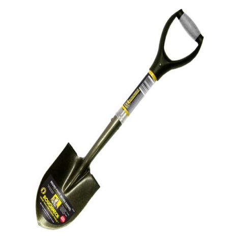 Roughneck Micro Round Shovel 27-inch Handle