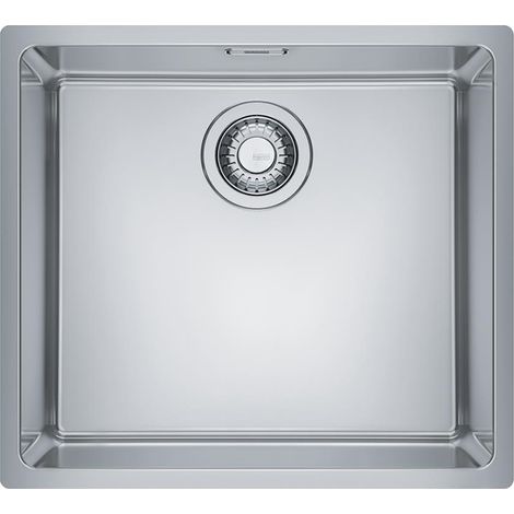 Franke Einbaubecken Maris MRX 210-45 Edelstahl, Drehknopfventil (1/2)