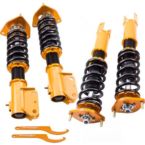 Gewindefahrwerk Für Mitsubishi Lancer EVO 7 8 9 VII CT9A 01-03 mit SturzplatteGewindefahrwerk for Mitsubishi Lancer EVO 7 8 9 VII CT9A 01-03 mit Sturzplatte