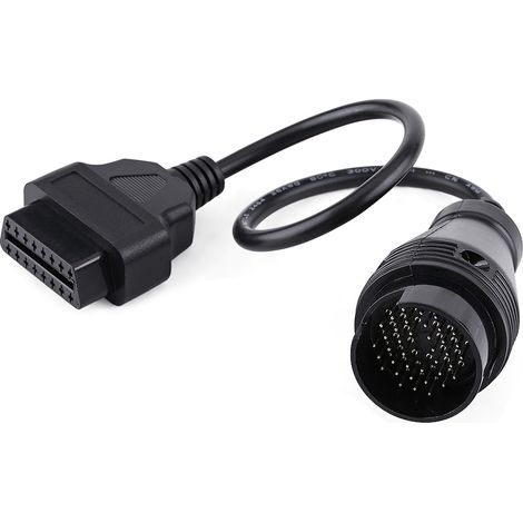 Adaptateur OBD2 38 vers 16 broches, câble de diagnostic pour Mercedes-Benz, connecteur compatible, outil de test auto, qualité robuste. (1/5)