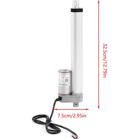 12 V Leistung, 750 N Hub, 150-700 mm Linearantrieb, Nabenmotorhalterung (200 mm) (1/5)