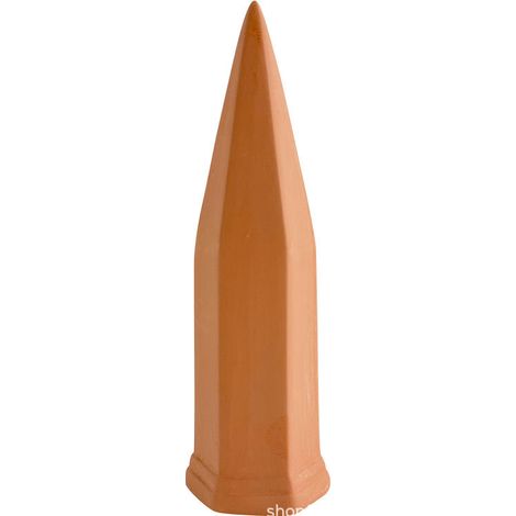Cono de riego de arcilla, paquete de 8, juego de sistema de riego automático, kit de riego por goteo para plantas en macetas, riego de plantas de jardín, plantas de interior, flores (1/4)