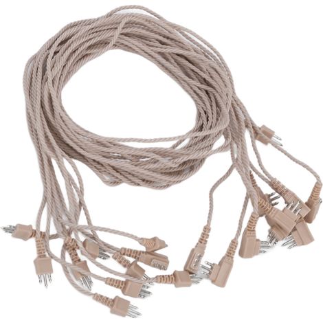 10 fils de rechange pour appareils auditifs, durables avec connecteur 3 broches, lot de 10 (1/5)