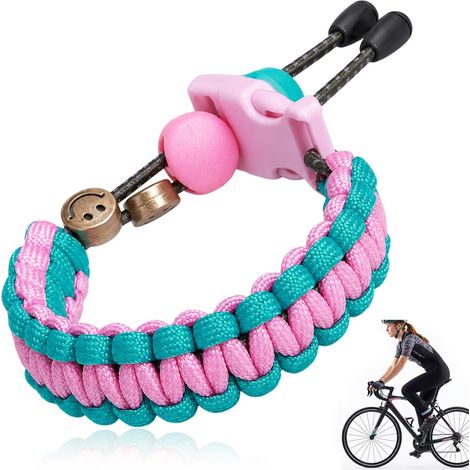 Brassard Securite Vélo, Bande Élastique Réfléchissante Pour Pantalon, Protège Contre La Saleté, Idéal Pour Cyclistes, Coureurs Et Randonneurs, Bleu Rose (1/5)