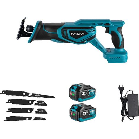 Scie alternative, Haute puissance, Design ergonomique, 2xBatterie (1/2)