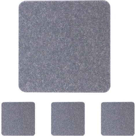 Lot de 4 tapis universels pour machine à laver, patins anti-vibrations et anti-marchage, patins antidérapants (5 x 5 cm) (1/5)