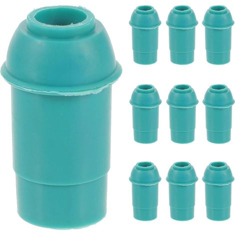 Lot de 10 connecteurs pour pompe à ventouses réutilisables, embouts de rechange-4x2cm (1/3)