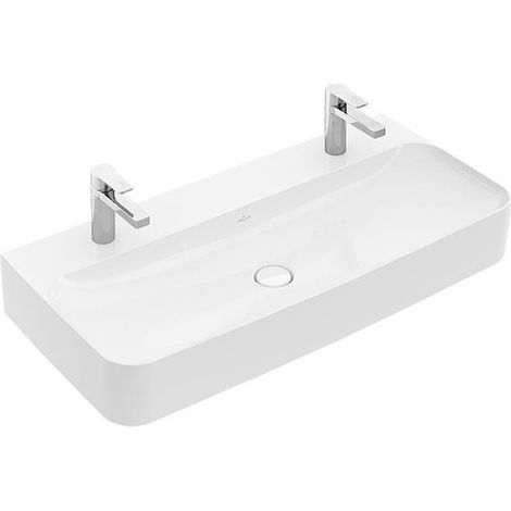Lavabo V&B FINION 1000x470mm senza troppopieno sabbiato we C +