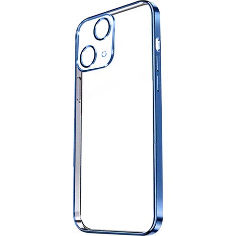 Coque Transparente - Pour iPhone 12 Et iPhone 13 - En TPU Souple Anti-Jaunissement - Protection Antichoc - Bord Relevé - 1 Pièce (1/5)