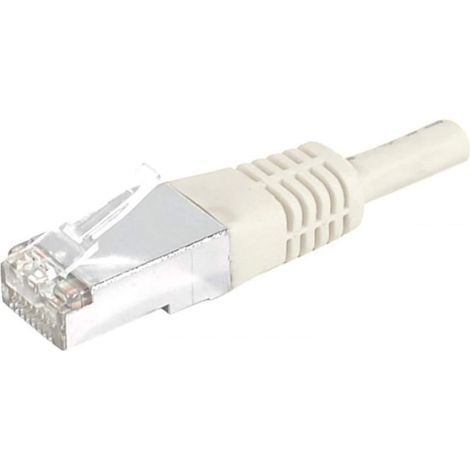Cordon RJ45 S/FTP CAT 6 Gris - 10m (1/3)
