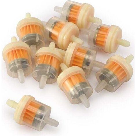 Filtres À Carburant Universels Avec Aimant 12 Pièces Pour Tondeuse À Gazon Motocyclette Et VTT (1/4)