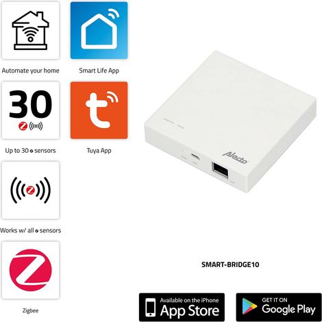 Zigbee Smart Home Hub - Verbindet bis zu 30 Sensoren (1/5)