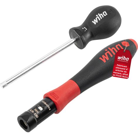Wiha Tournevis dynamométrique TorqueVario®-S Couple limité à réglage variable 0.1 - 0.6 (36850)