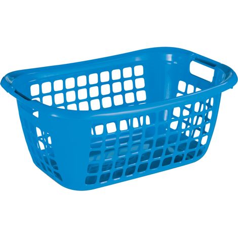 Sunware Wäschekorb Basic 48L blau 55 x 38 x 23 cm Boxen, Körbchen & Kisten