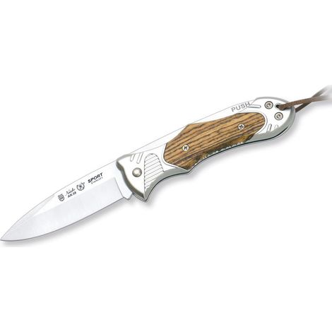 Navaja Sport 030 Miguel Nieto de 18,5 cms, con hoja de acero de 8 cms y mango de madera natural de bocote