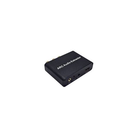 Extracteur audio HDMI – HDMI ARC vers optique (SPDIF) + coaxial + RCA – Convertisseur HDMI – Adaptateur inclus