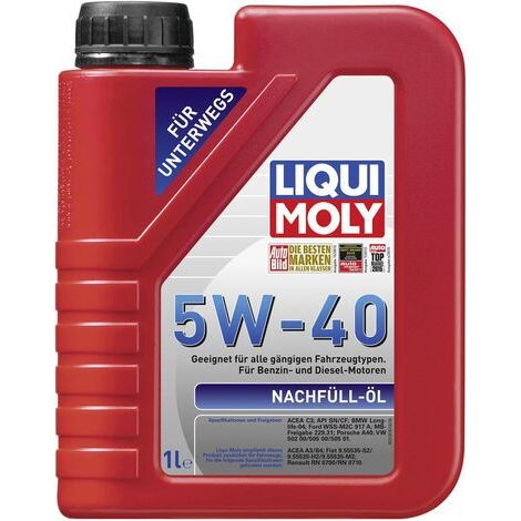 Liqui Moly 5W-40 Nachfüll-Öl 1305 1 l (1/5)