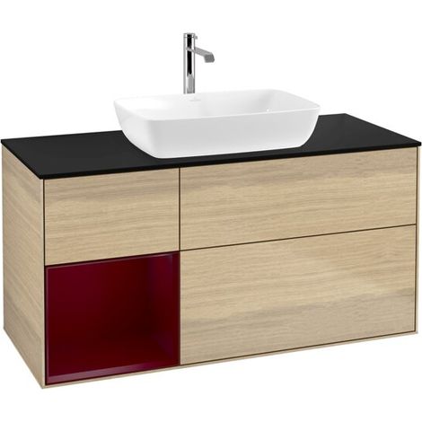 Villeroy & Boch G822HBPC Armoire sous lavabo Finion G82 (1/2)