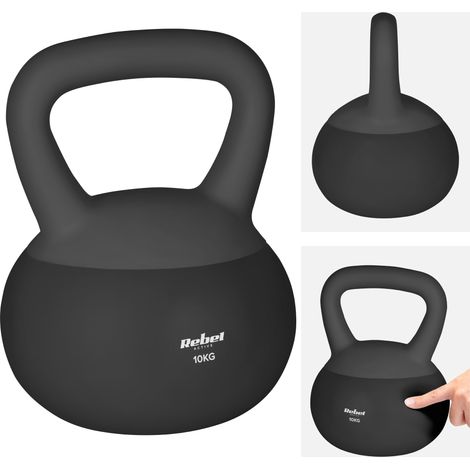 Weiche Kettlebell 10kg REBEL ACTIVE (1/5)