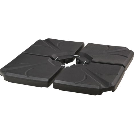 Gewichte für freitragende Sonnenschirmständer, HDPE, Tragkraft 56 kg