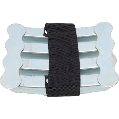 Peigne de toilettage pour chevaux en acier inoxydable, brosse de nettoyage et de soin pour éliminer les poils morts (1/5)