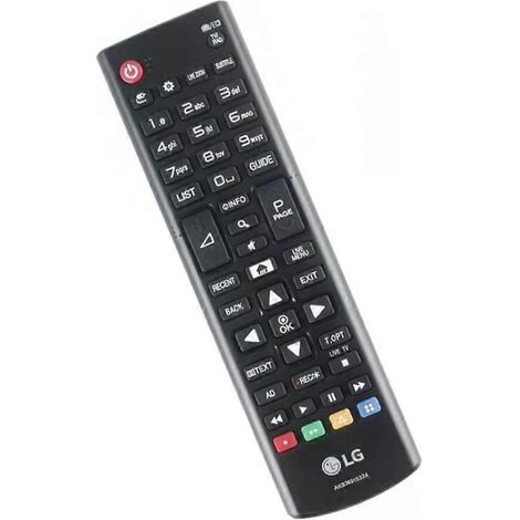 Télécommande neuve et originale AKB74915324 pour téléviseur LCD LG (références AKB74915310 et AKB74915305).