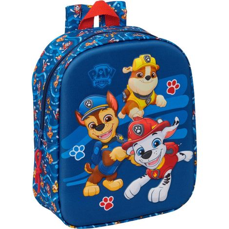 Mochila 3D Patrulla Canina Paw Patrol 27cm