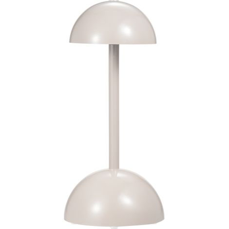 Ortviai Lampe de bureau design champignon, tactile, rechargeable, 3 températures de lumière et gradation continue (1/5)