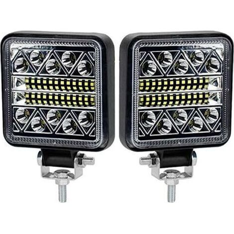 102-W-LED-Arbeitsleuchte, 15.000 lm LED-Rückfahrscheinwerfer, 12 V. LED-Scheinwerferprojektoren für PKW, Traktor, Boot, 12–24-V-LKW.