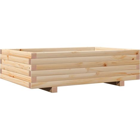Maison Exclusive - Fioriera da Giardino 90x60x26,5 cm in Legno Massello di Pino