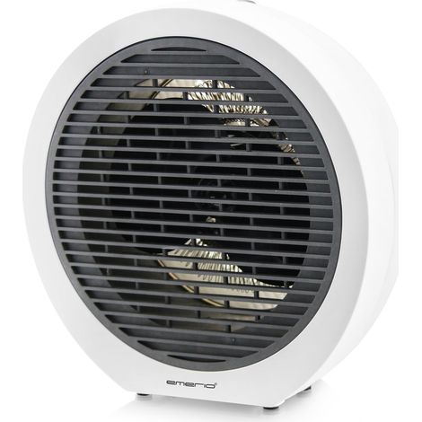 Radiateur soufflant, pour pièces jusqu'à 20 m², 2000 W, 2 niveaux de chauffage, thermostat réglable, fonction ventilateur, protection anti-basculement, FH-109947 (1/5)