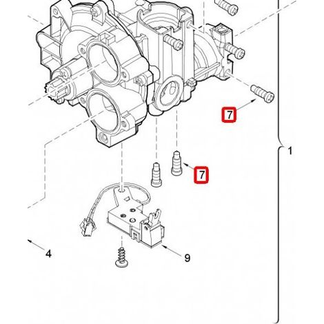 BOSCH Tornillo (10x), 87034011010