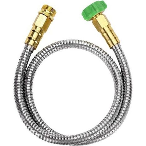 Rallonge tuyau acier inoxydable 1ft, connecteur robinet flexible robuste